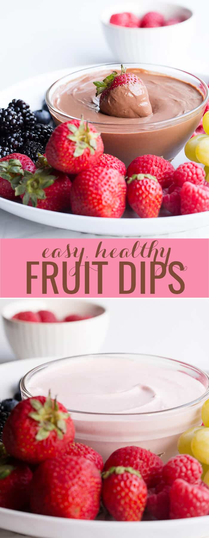 strawberry yogurt cream cheese fruit dip