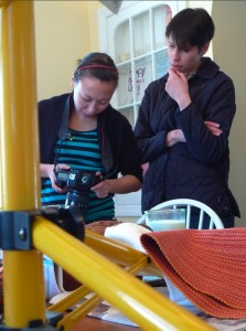OhShoot2 Photographer Lisa Weatherbee and Yours Truly