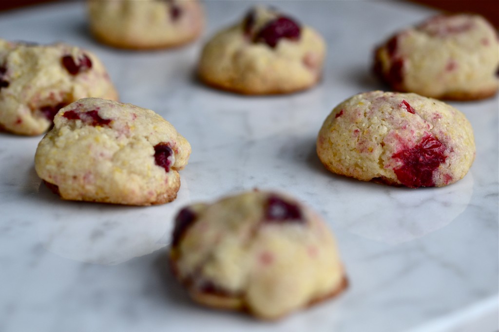 Cornmeal Cranberry Cookies