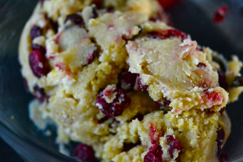 mix in the berries