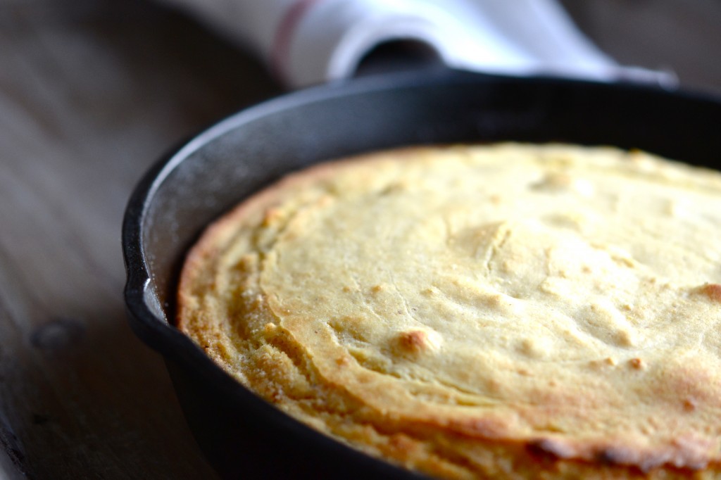 Gluten Free Brown Butter Skillet Cornbread