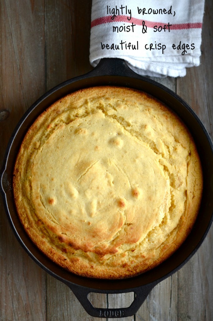 Gluten Free Brown Butter Skillet Cornbread