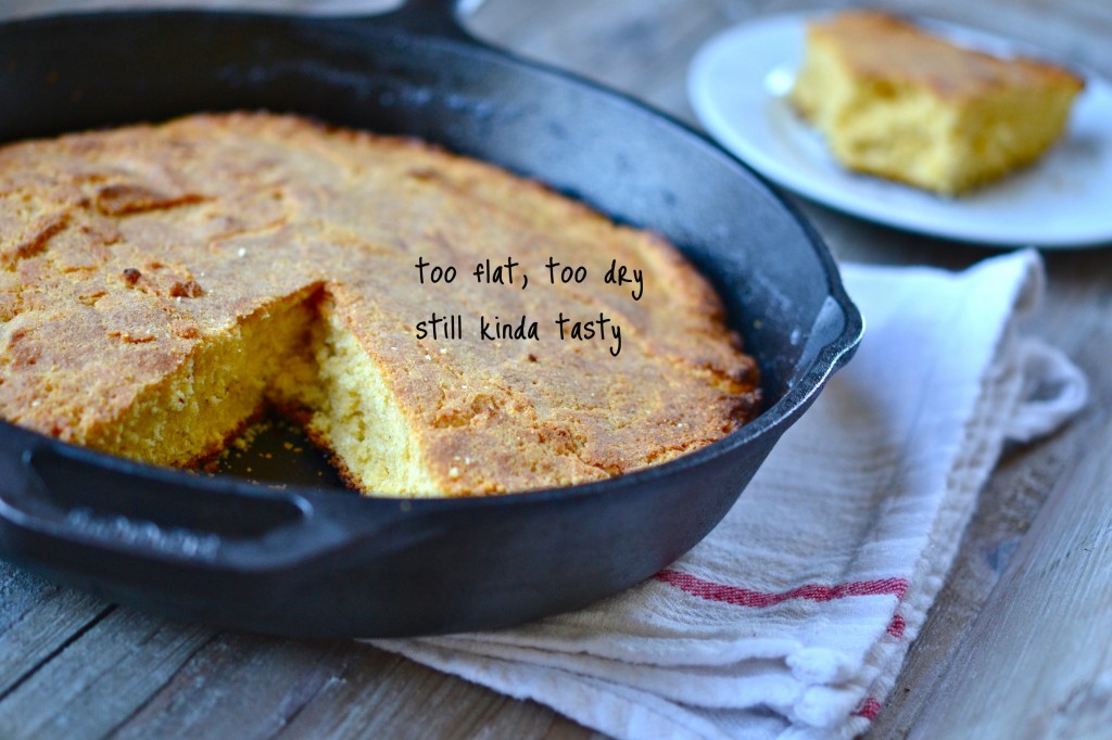 Gluten Free Brown Butter Skillet Cornbread