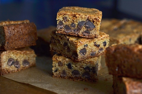 Cake flour blondies