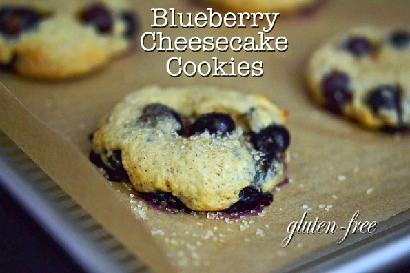Blueberry Cheesecake Cookies