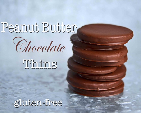 Peanut Butter Chocolate Thins Cookies