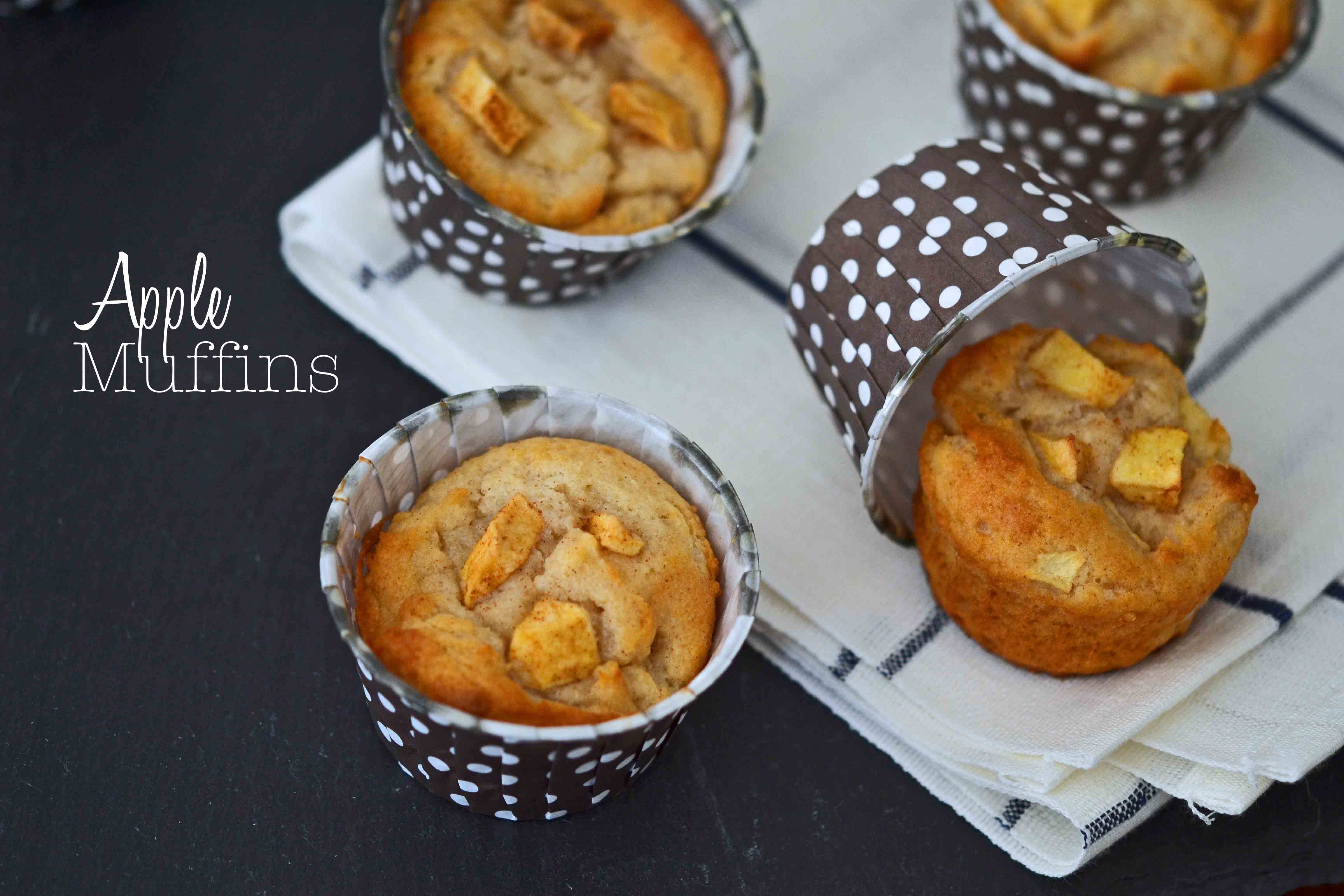 Chunky Apple Muffins