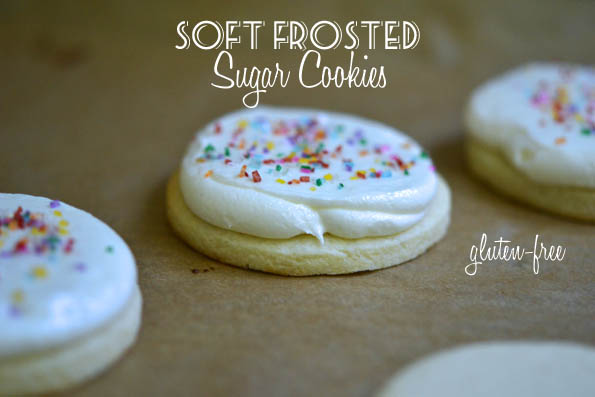 Soft Frosted Sugar Cookies