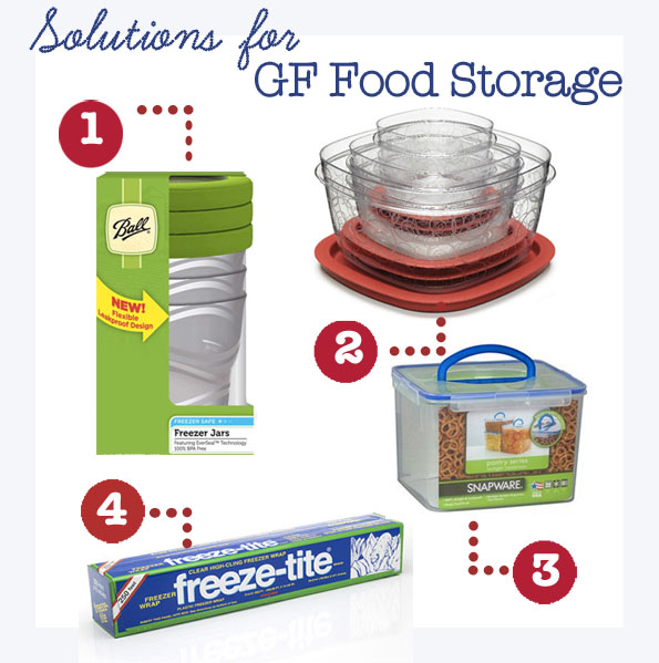Solutions for Gluten-Free Food Storage