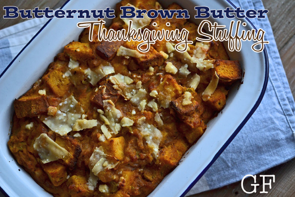 Butternut Brown Butter Thanksgiving Stuffing