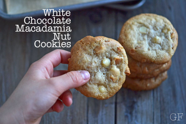 White Chocolate Macadamia Nut Cookies (with toasted nuts!)
