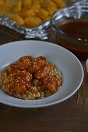 Gluten-Free Chicken Dinner | Baked Sesame Chicken