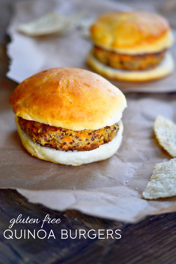 Gluten Free Quinoa Burgers