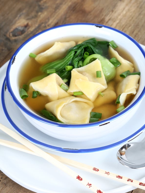 The Best Gluten Free Won Ton Wrappers + Wonton Soup! - Gluten Free on a ...