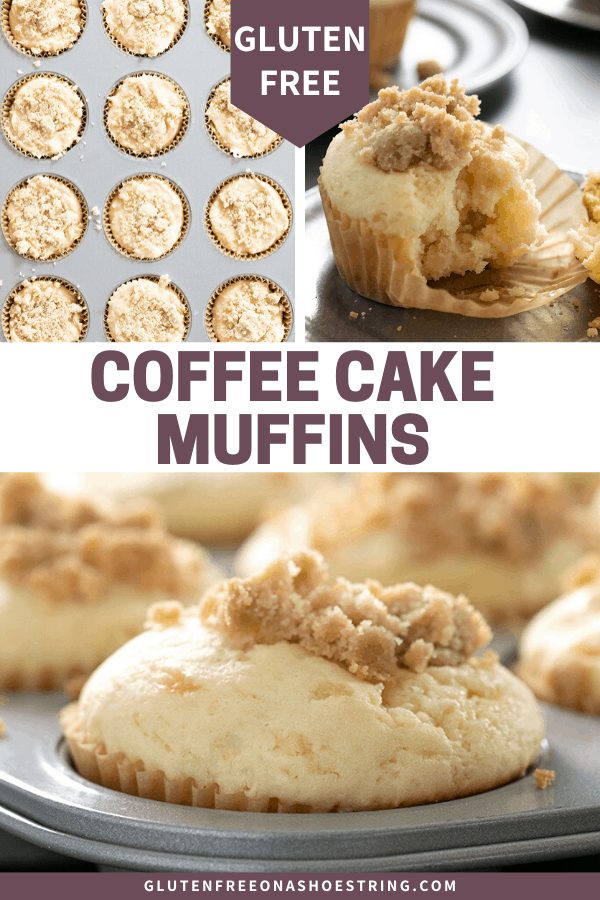 Gluten Free Coffee Cake Muffins | Breakfast To Go