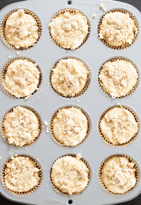 Gluten Free Coffee Cake Muffins | Breakfast To Go