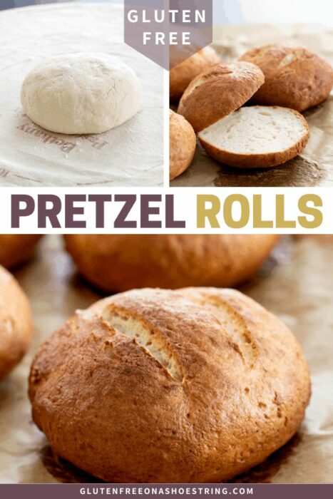 Gluten Free Pretzel Rolls | Perfect for Sandwiches