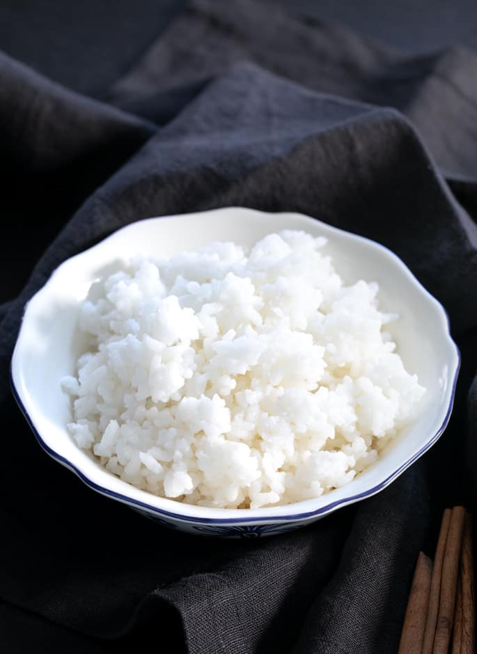 A bowl of cooked rice