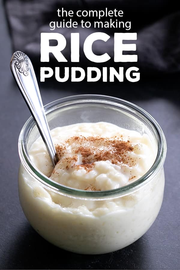 Learn how to make rice pudding with any kind of rice, whether it's cooked or raw, and with any kind of milk. All it takes is a few basic ingredients to serve it warm or cold. #glutenfree #gf #glutenfree #instantpot