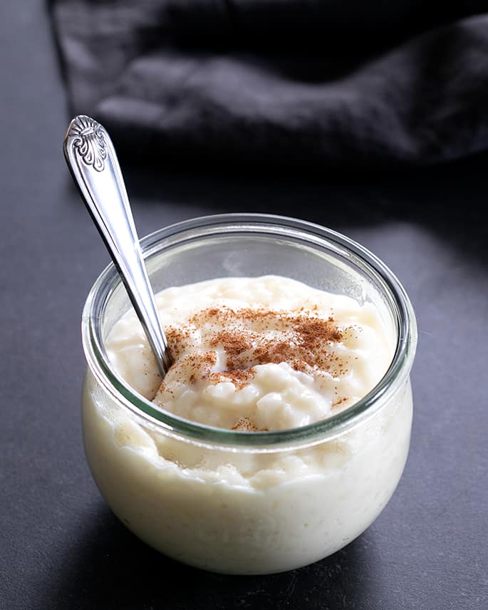 Instant pot rice pudding online with half and half