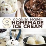 9 recipes for homemade ice cream made quickly and easily without an ice cream maker.