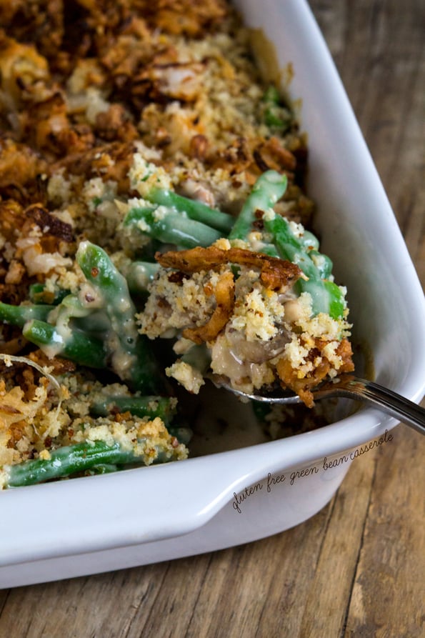 gluten string bean casserole