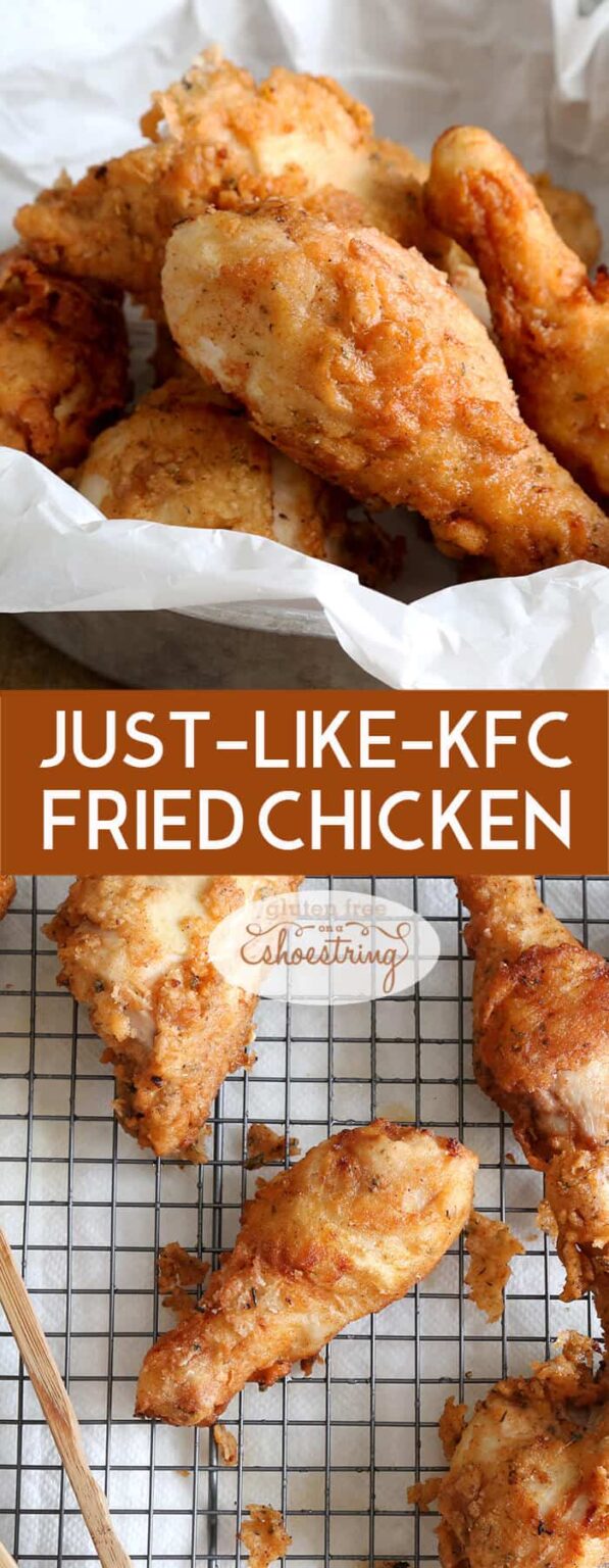 Gluten Free Fried Chicken | Copycat KFC Chicken Recipe - Gluten Free on ...