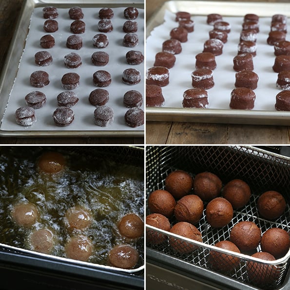 Gluten Free Chocolate Donut Holes—Step by Step