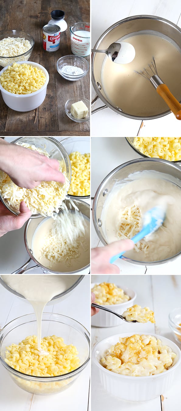 how to make a cheese sauce for macaroni