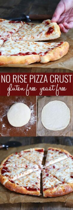 Yeast Free Gluten Free Pizza Dough. Ready In Minutes!