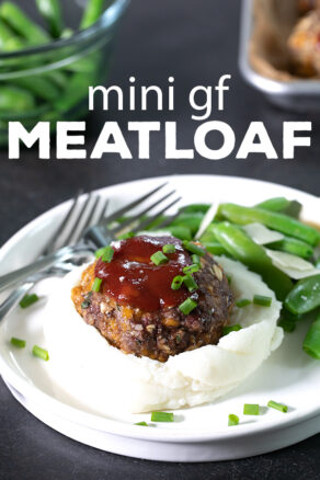 Miniature Gluten Free Meatloaf Dinner