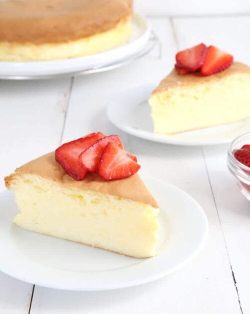 Gluten Free Japanese Cheesecake