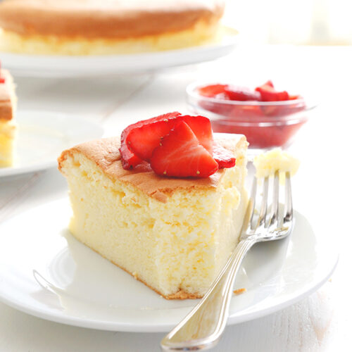 gluten free Japanese cheesecake