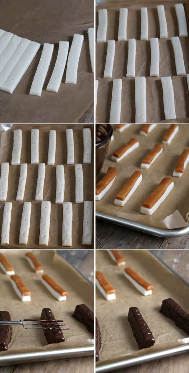 Gluten Free Twix, Step by Step