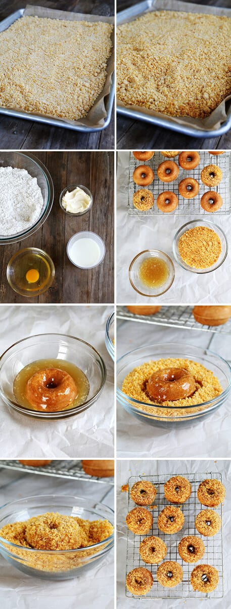 Gluten Free Hostess Crunch Donettes, Step by Step