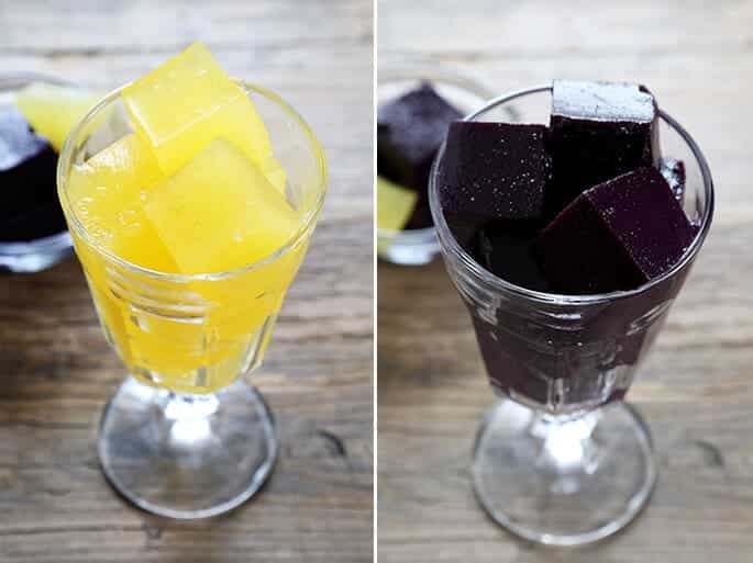 Ditch the box, and make homemade jello style gelatin at home. So easy, with only a few ingredients—and it's actually good for you.