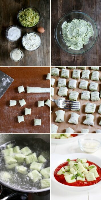 Gluten Free Zucchini Ricotta Gnocchi