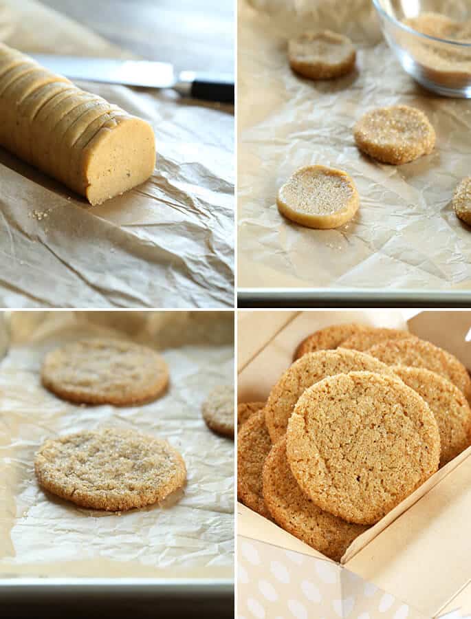 Soft and Chewy Gluten Free Ginger Cookies, Step by Step