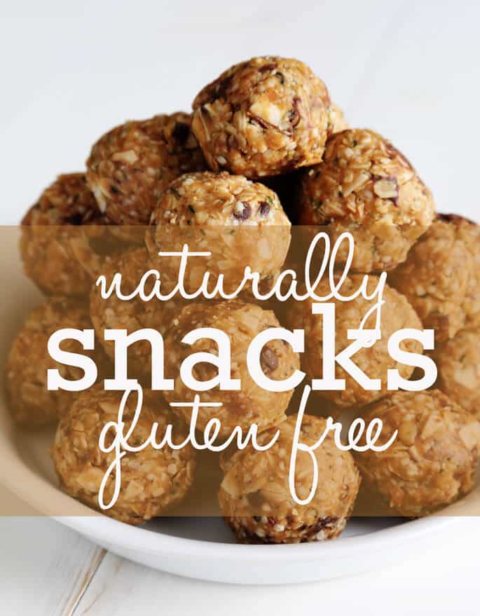 The Ultimate Guide To Naturally Gluten Free Snacks. The very best recipes from around the web!