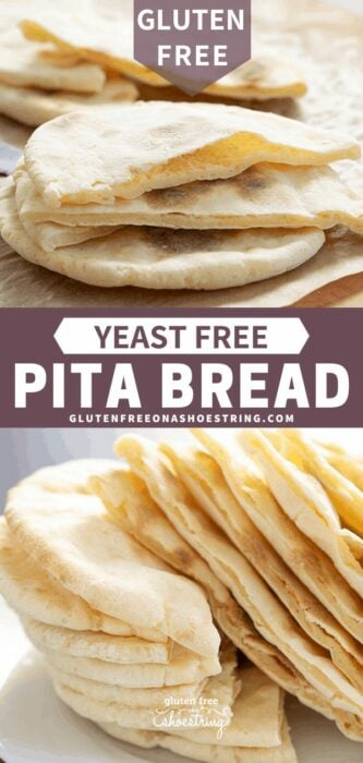 Easy Gluten Free Pita Bread | Ready In Under 30 Minutes W/ No Yeast