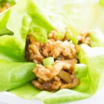 Asian chicken lettuce wraps