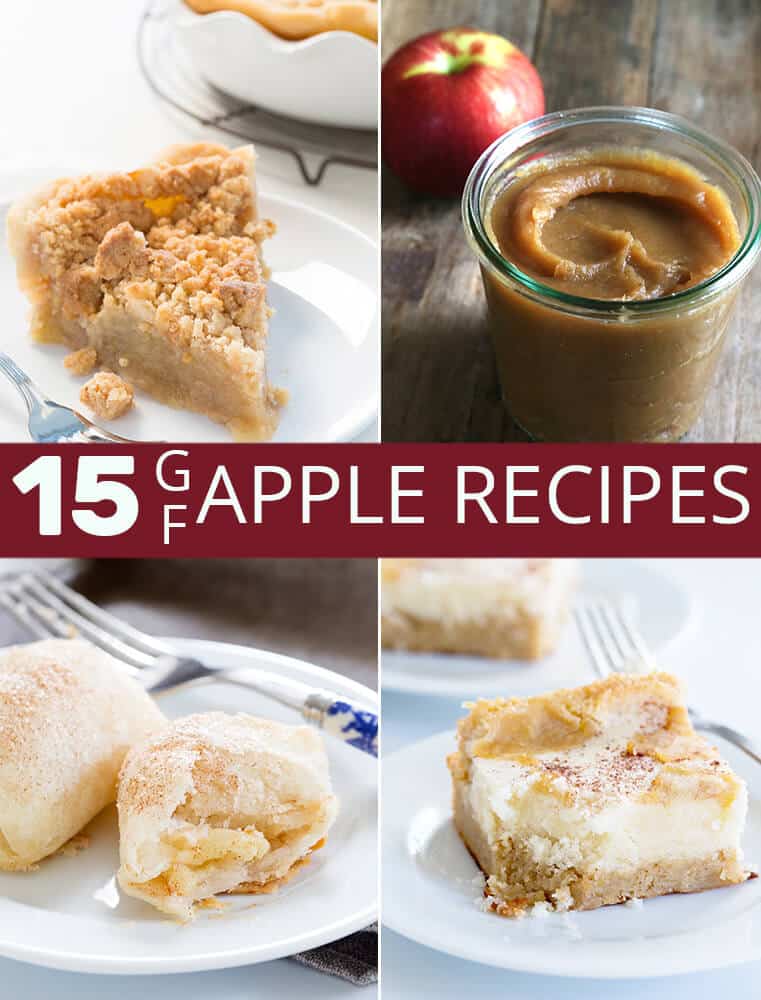 15 of the very best gluten free apple recipes you'll ever find, just in time for the heart of fall baking season. There's a holiday showstopper and an everyday dessert here for everyone!