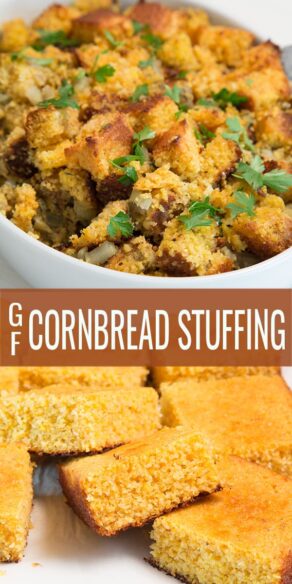 Gluten Free Cornbread Stuffing - Gluten Free on a Shoestring