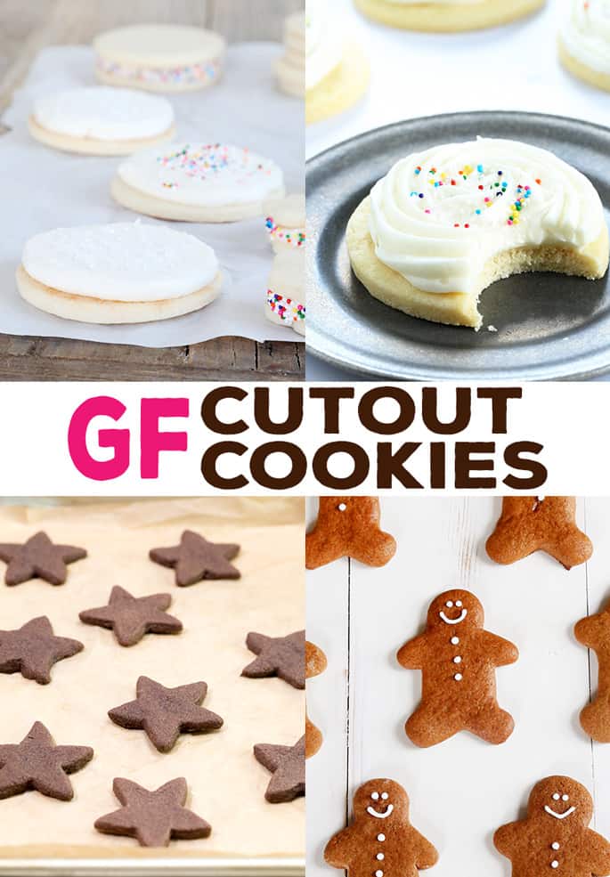 These 10 recipes for gluten free cutout cookies are all you need to cut cookies into any shape, for any holiday at all. They hold their shape during baking, so get as creative as you like!