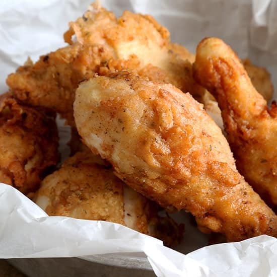 Gluten free KFC-style chicken