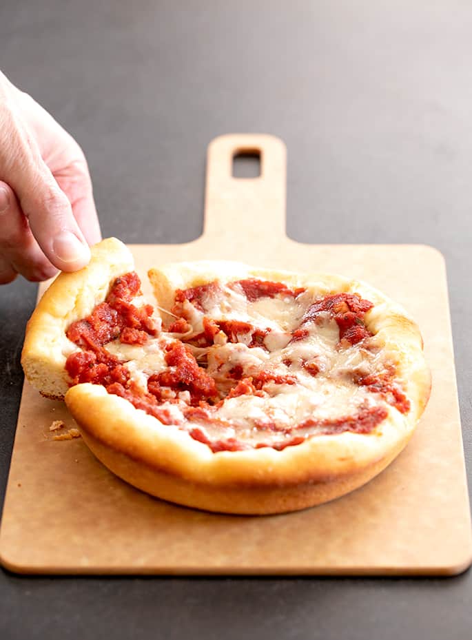 DEEP DISH PIZZA PAN SET - INDIVIDUAL SERVING SIZE