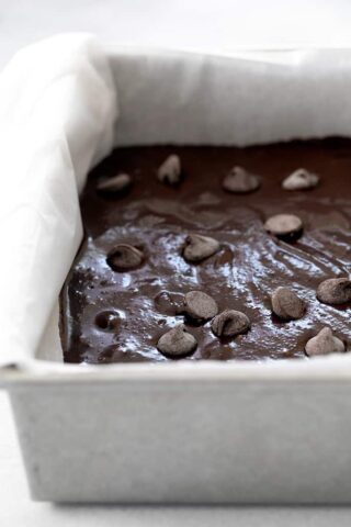 Flourless Black Bean Brownies