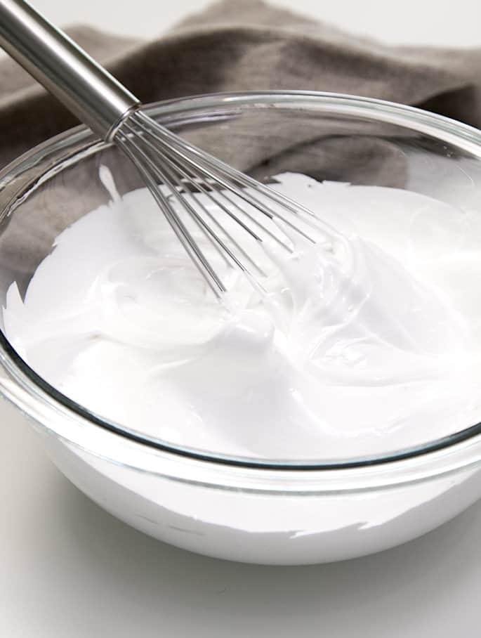 Homemade Marshmallow Creme, for scooping, spreading or dipping