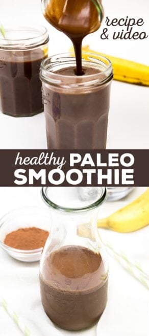 Healthy Paleo Smoothie | Just 4 Simple Ingredients