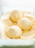 Gluten free vanilla ice cream without condensed milk